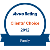 Avvo Rating, Clients' Choice 2012 Family Law
